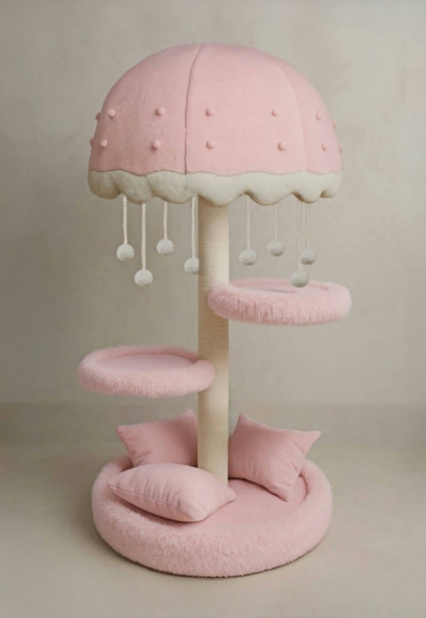 stylish cat tower