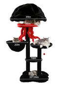 High-quality and unique large cat tree for big cats