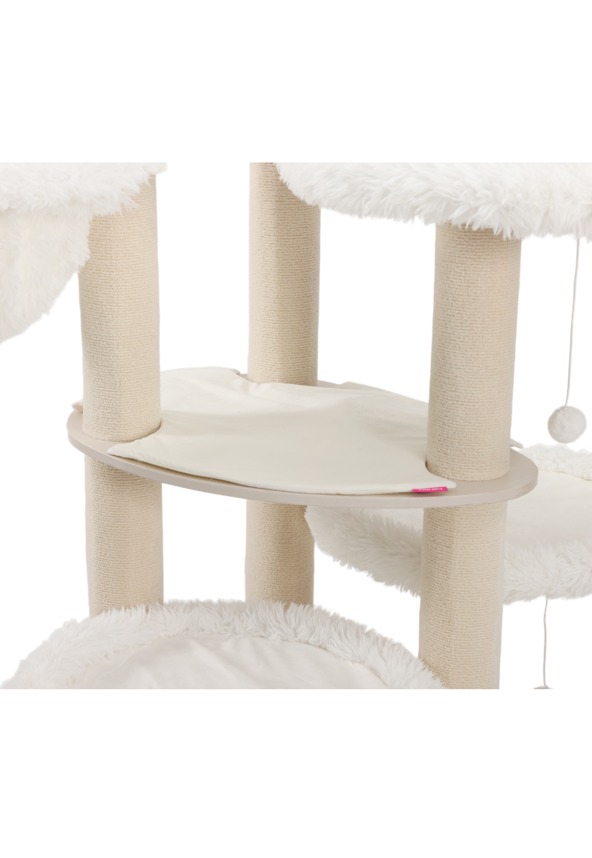 Easy to clean, detachable and sturdy heavy-duty cat tree