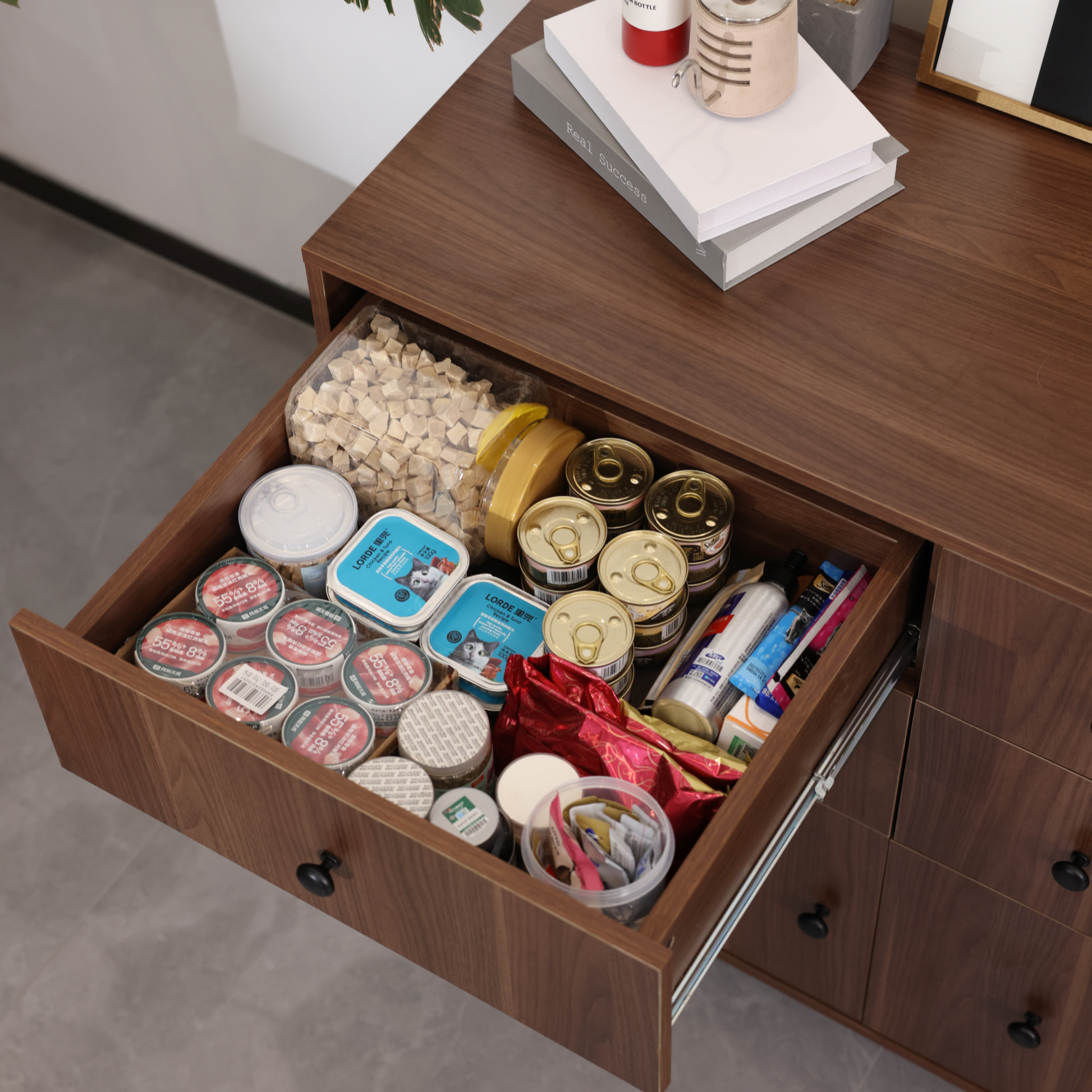 cat hidden litter box furniture