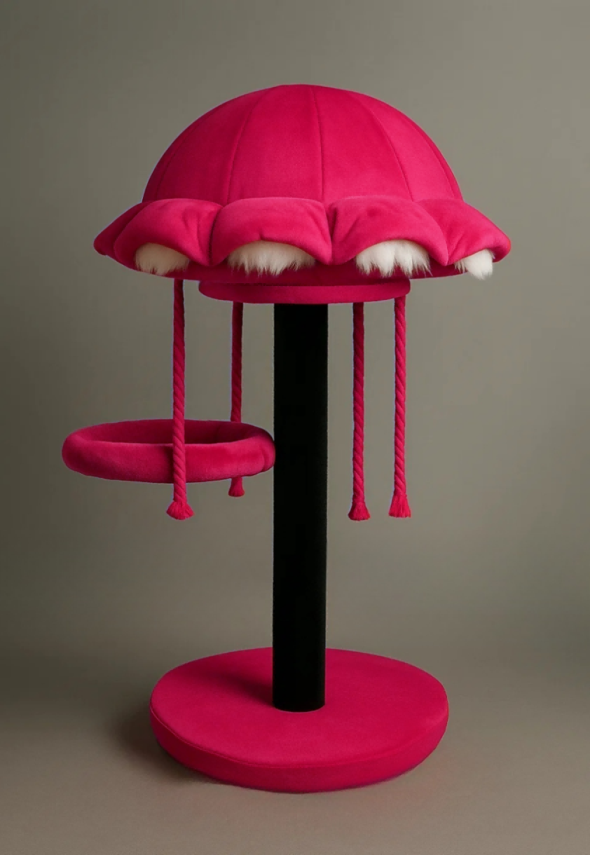 stylish cat tower