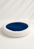 The blue and white color combination elegant cat tree, suitable for various home styles.