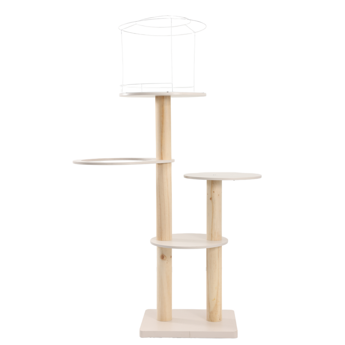 Super cool black and red cat tree tower for big cats