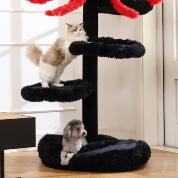 Multi-functional cat scratching towers, meeting the scratching needs of cats.
