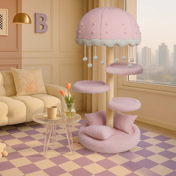cat trees and towers