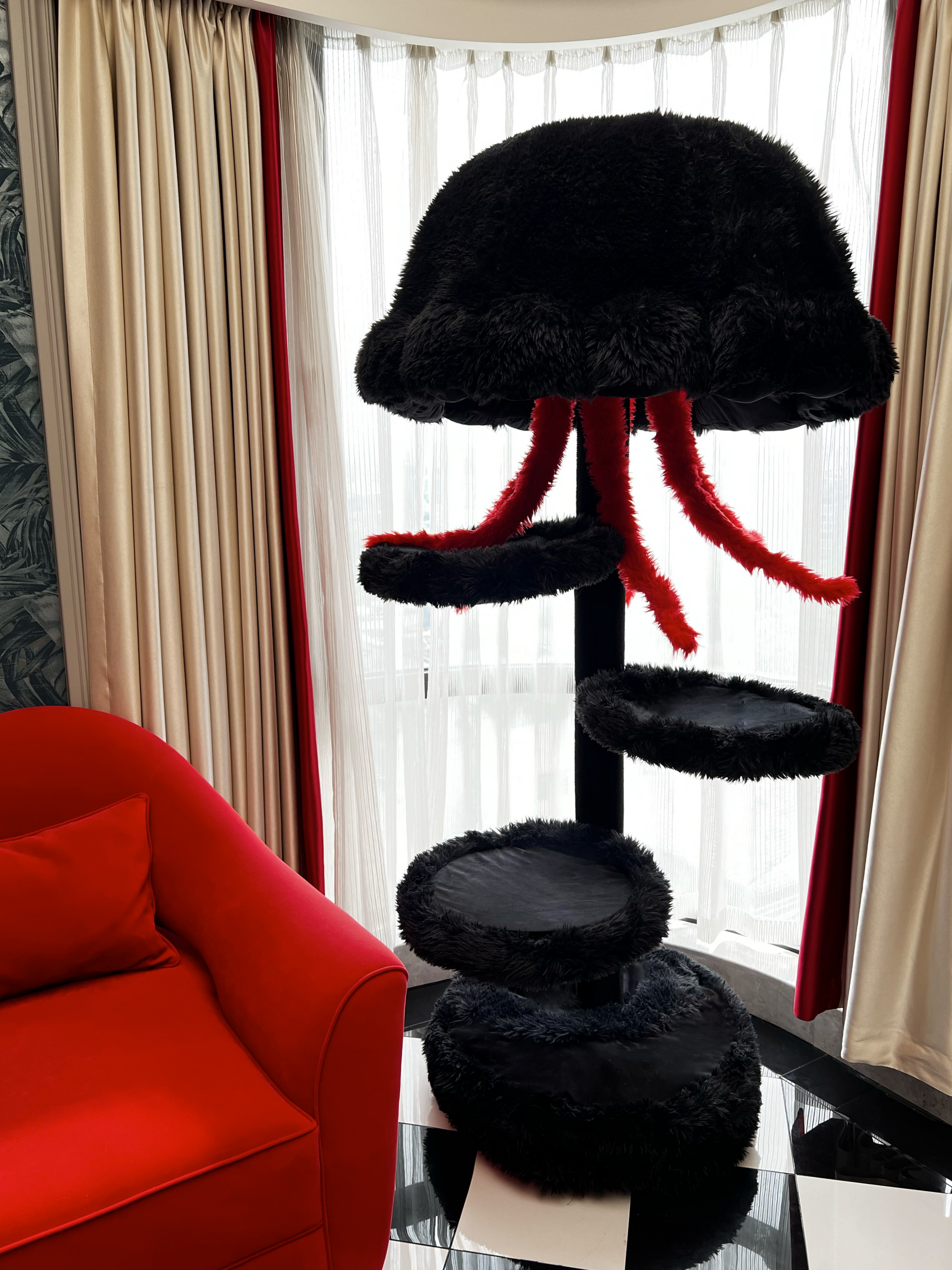 chic cat tower