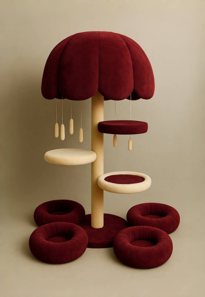 fancy cat tree