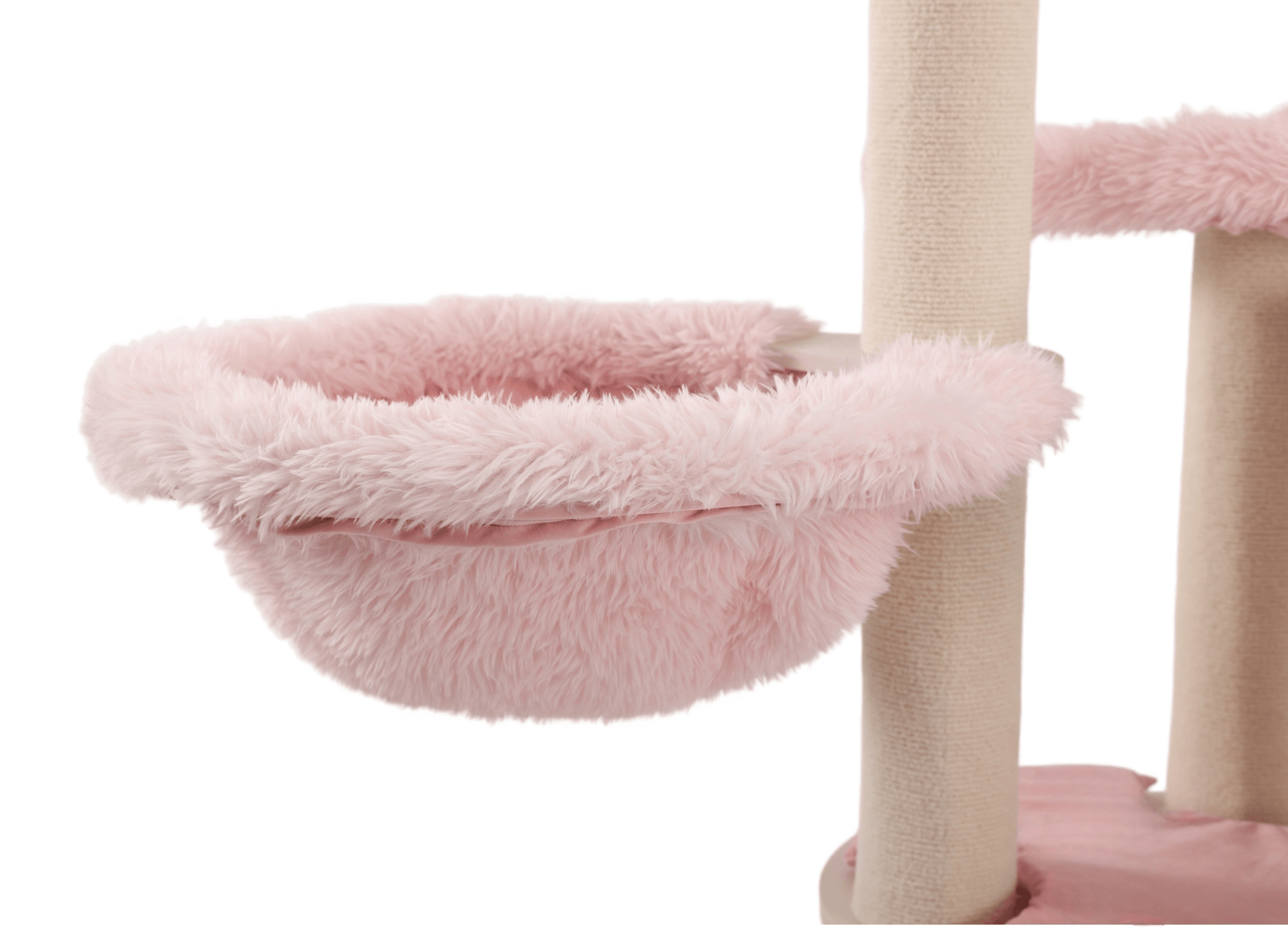 A maine coon cat house designed to provide security for cats