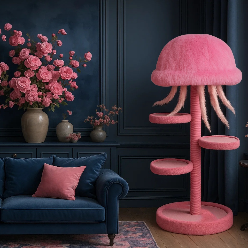 jellyfish cat tree