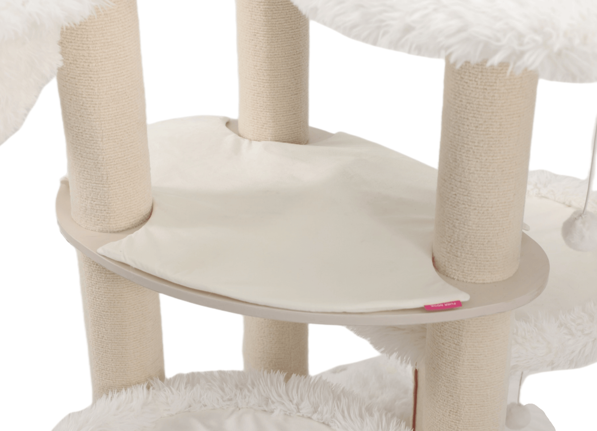 Multi-level and multi-platform design, Cat Tree for Big Cats, suitable for multi-cat households.