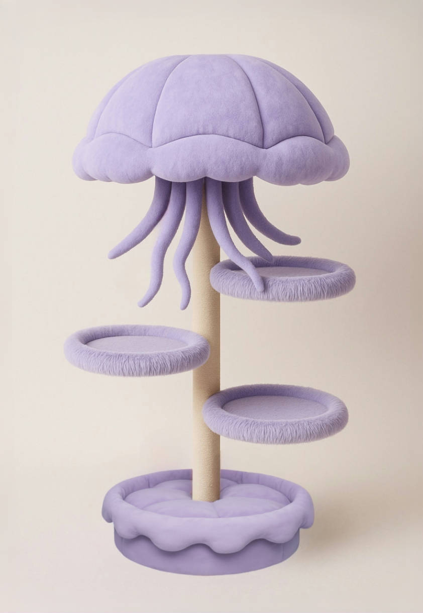 jellyfish cat tree