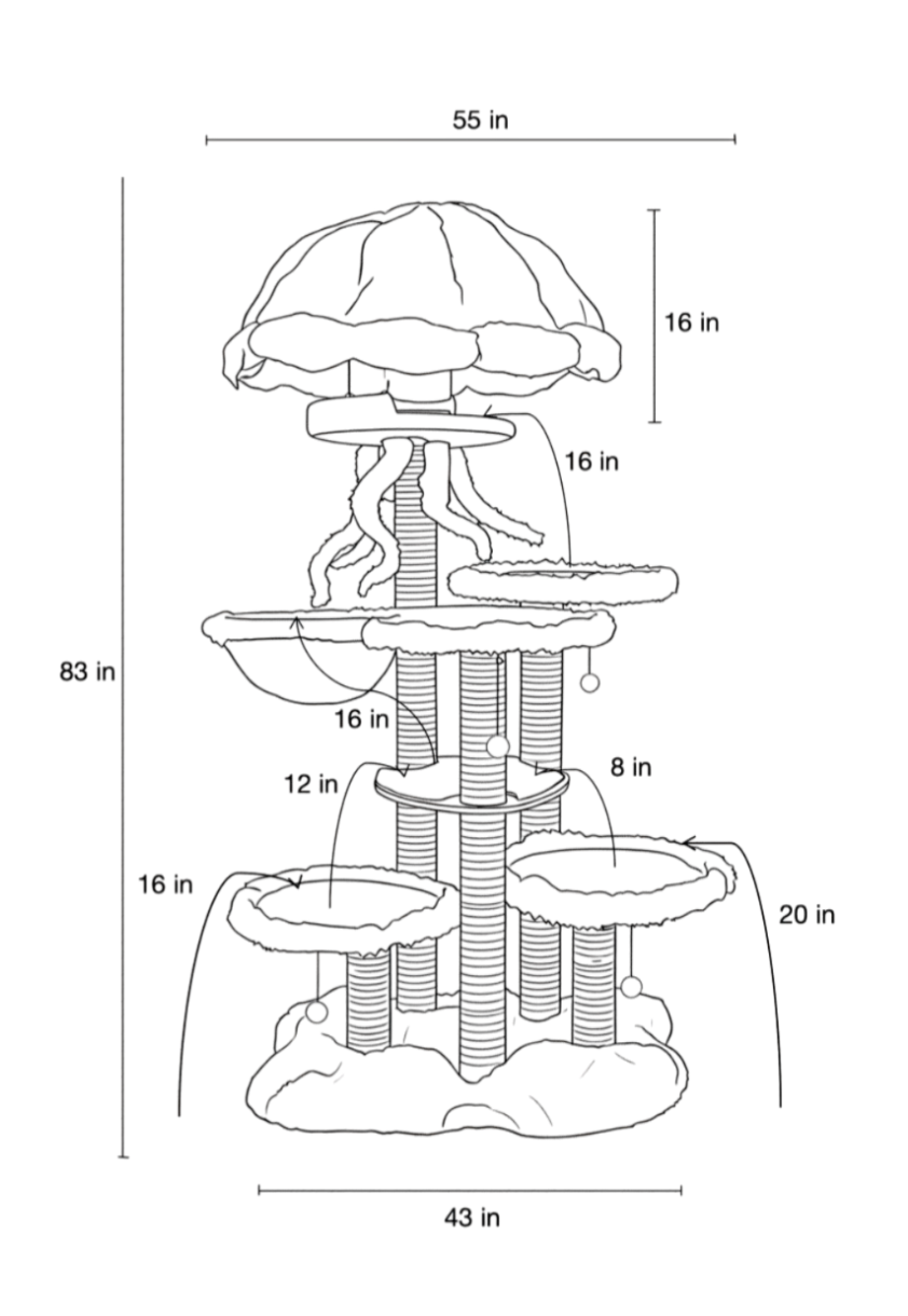 top rated cat trees for large cats