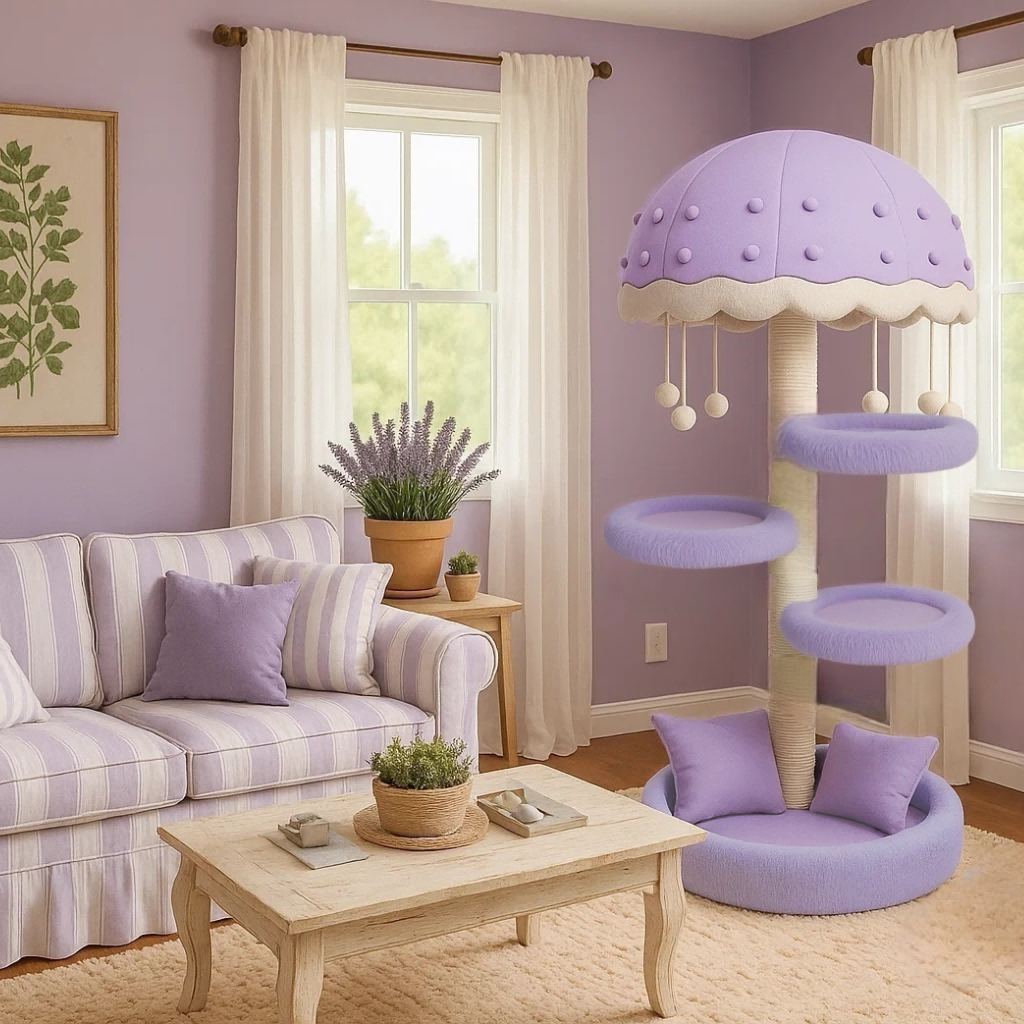 pretty cat tree