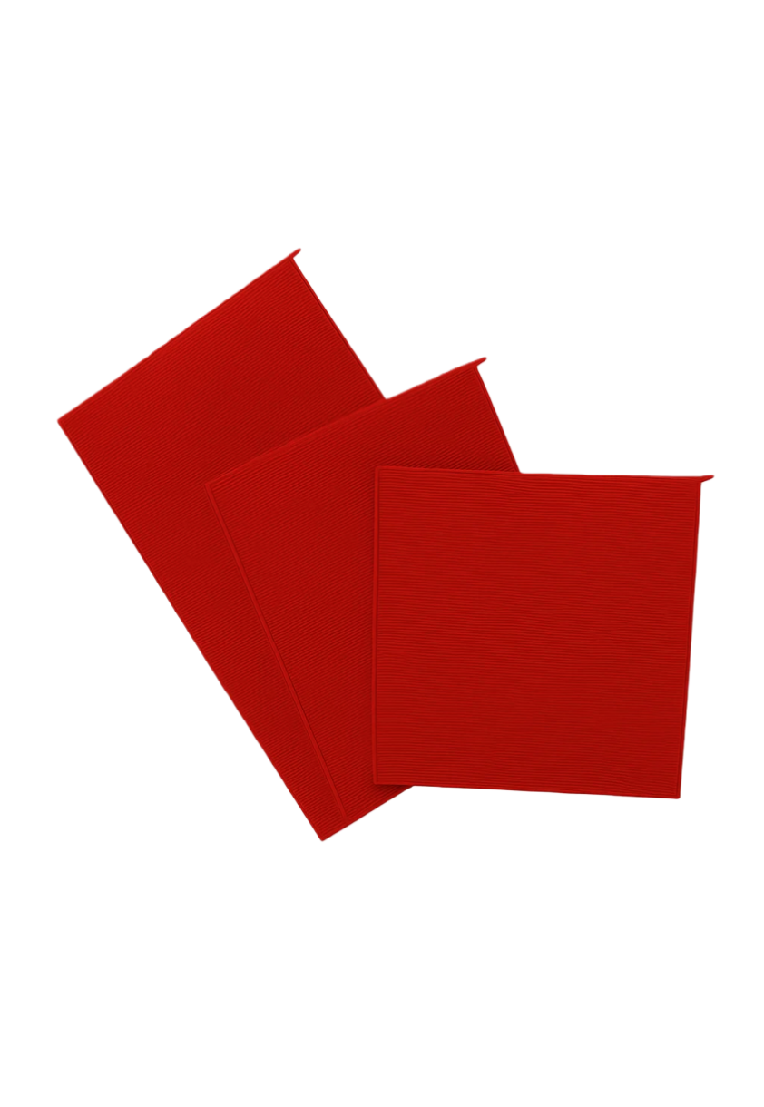 Eye-catching red scratch pad cat for the Monster Jellyfish Cat Tree.