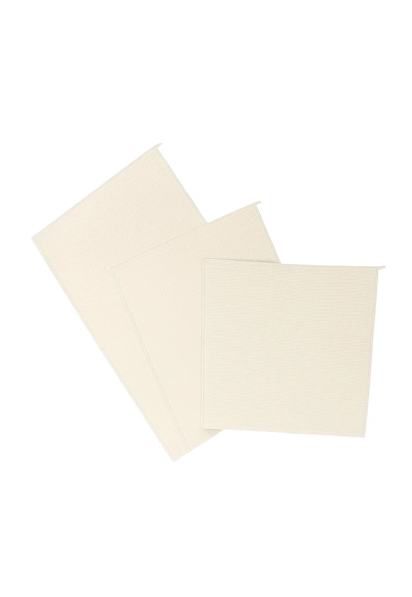 Super practical white cat scratching mat