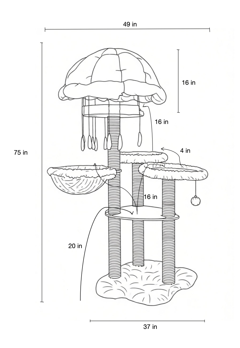 Sturdy and durable heavy-duty cat furniture