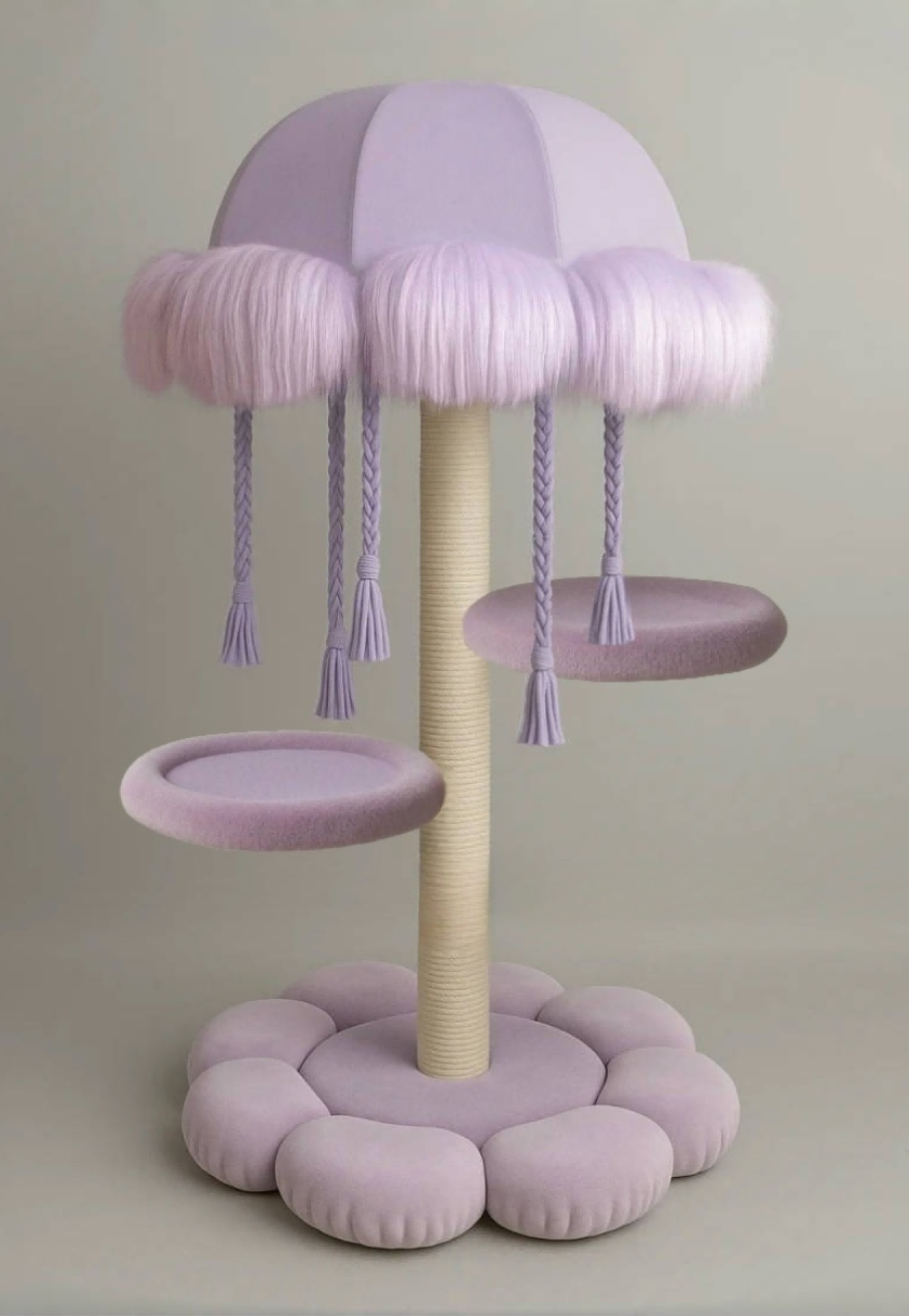 modern cat tower